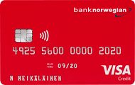 bank norwegian luottokortti